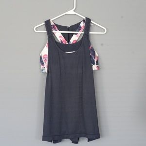 Lululemon Tank Top with Attached Sports Bra